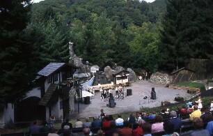 Der Harz - Waldbühne Altenbrak : Waldbühne in Altenbrak. Aufgenommen im Harz ca. 1995