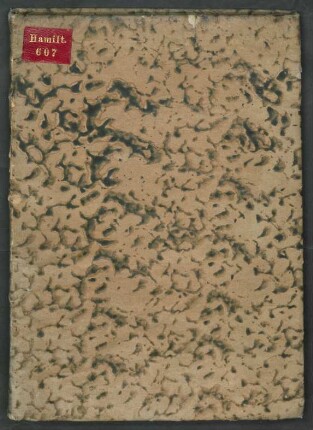 Statius: Achilleis - Sallustius: Catilinae coniuratio : Ms. Ham. 607