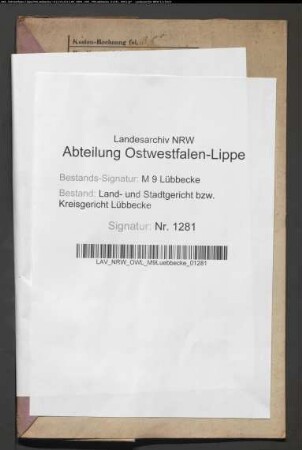 Erblasser: Strackenbrock, Wilhelmine Luise Charlotte: