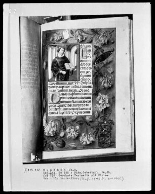 Flämisches Gebetbuch — Der heilige Laurentius, Folio 236recto
