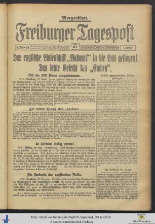 27.11.1914 (Morgenblatt)