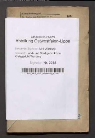 Erblasser: Götte, Ignatz: