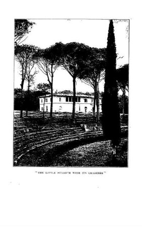 "THE LITTLE STADIUM WITH ITS GRADINES"