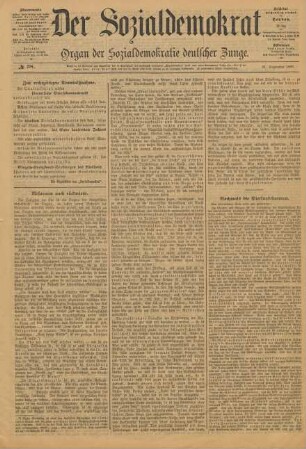 No. 38. 21. September 1889.