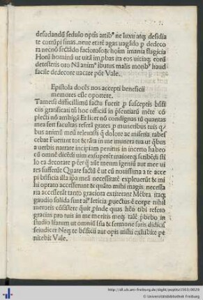 Epistola docens nos …