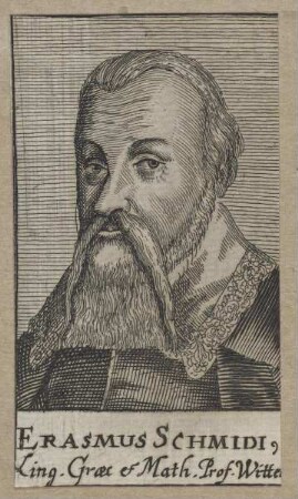 Bildnis des Erasmus Schmidius