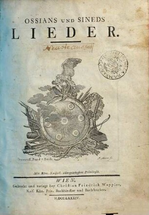 Ossians und Sineds Lieder, 5