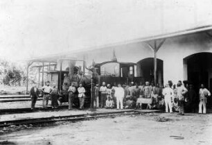 Maschinenwerkstätte, 1896, Tanga, Deutsch-Ostafrika
