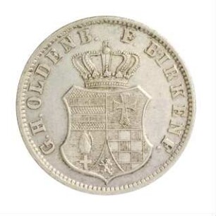 Münze, 2 1/2 Silbergroschen (1/12 Taler), 1858