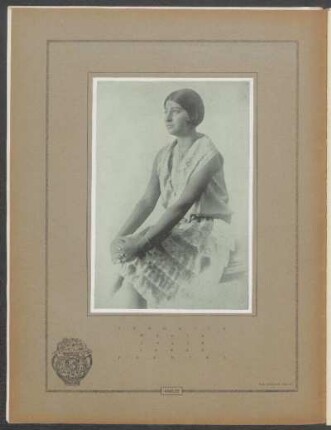 Señorita María Julia Sarda Fuentes - Foto: Adalbert Hauser