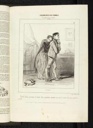 Fourberies de femmes. En matière de sentiment.