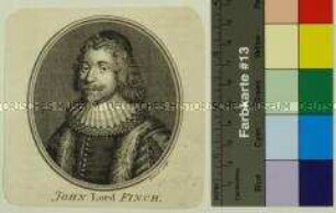 Porträt des katholischen Märtyrers John Finch Baron Finch of Fordwich