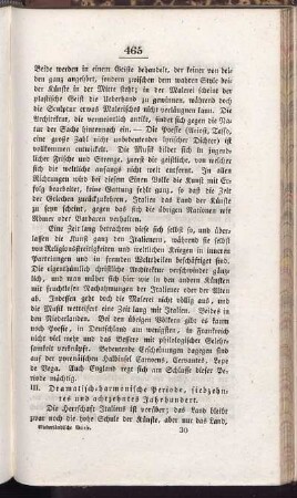 III. Dramatisch-harmonische Periode, siebzehntes und achtzehntes Jahrhundert.
