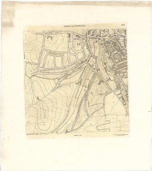Fischer, Theodor; Kaufbeuren; Generalbaulinienplan - Stadtplan