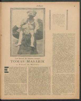 Los héroes de nuestro tiempo - Tomás Masarik