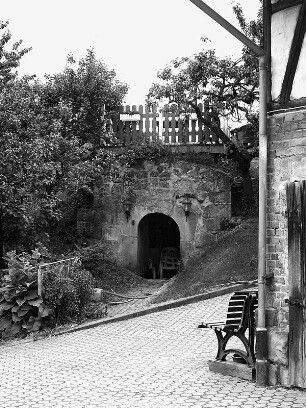 Erdkeller der ehemaligen Mühle (Wirtschaftsgebäude); Schlitz, Richthofer Straße 9