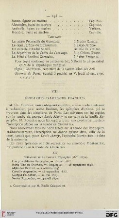 3: Épitaphes d'artistes français, [2]