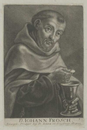 Bildnis des Iohann Frosch
