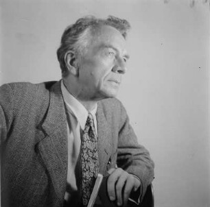 Portrait des Schauspielers Erich Ponto