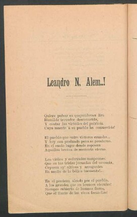 Leandro N. Alem..!