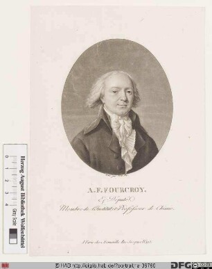 Bildnis Antoine-François de Fourcroy