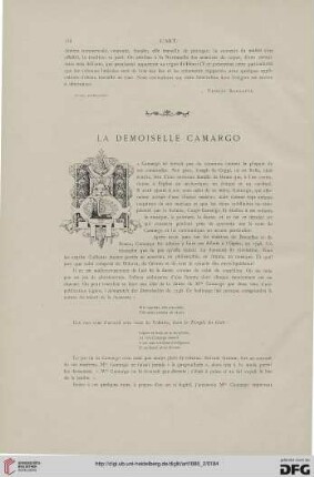 12: La demoiselle Camargo