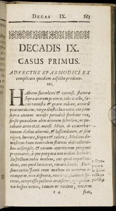 Casus Primus.