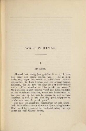 Walt Whitman