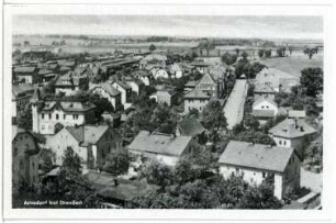 Arnsdorf. Blick auf Arnsdorf