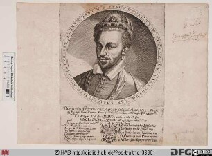 Bildnis Heinrich (Henri) III., König von Frankreich (reg. 1574-89)