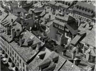 Blick vom Münsterturm auf die Altstadt