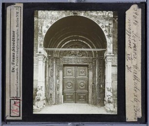 Ferrara, San Giorgio Kathedrale : Portal