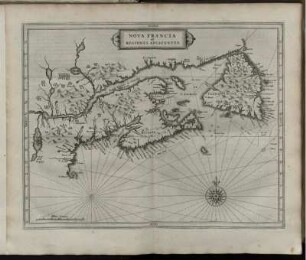 Nova Francia et Regiones Adiacentes.