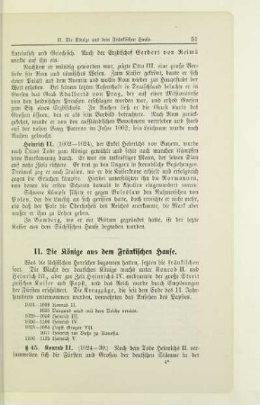 II. Die Könige aus dem Fränkischen Hause