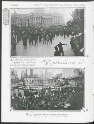 La emboscada en la Plaza del Congreso