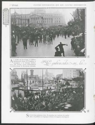 La emboscada en la Plaza del Congreso