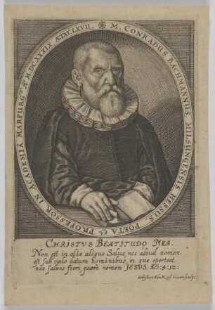 Bildnis des Conradus Bachmannus