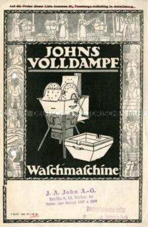 Johns Volldampf Waschmaschine