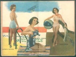 Kathryn Grayson, Barbara Dresher, Eileen Slater - [Ilustración] : Pebetas de PBT