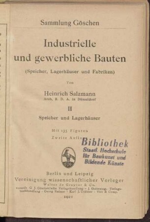 2: Speicher und Lagerhäuser