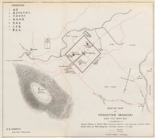 Sketch map of Tengyueh (Momein)