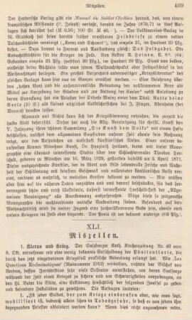 469-472 Miszellen