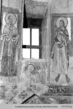 Die Kirchenväter Ambrosius und Augustinus - Dritte Figurenreihe
