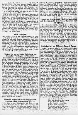 Auslandsarbeit des Thüringer Evangel. Bundes