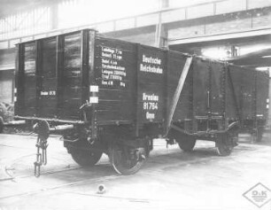 Offener Güterwagen (Orenstein und Koppel) : Technikgeschichte | Maschinenbau | Verkehrswesen | Eissenbahnwesen | Personenwagen und Güterwagen (Normalspur)