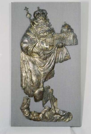 Folge von fünf Silberreliefs — Ludwig der Fromme