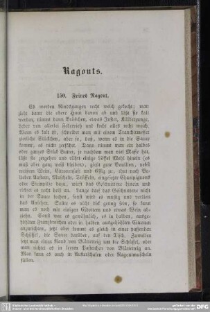 Ragouts