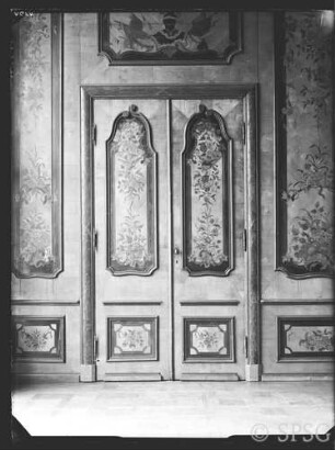 Potsdam, Park Sanssouci, Neue Kammern, Wanddetail.