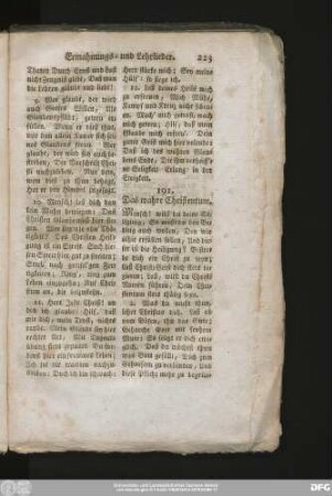 191. Das wahre Christenthum.