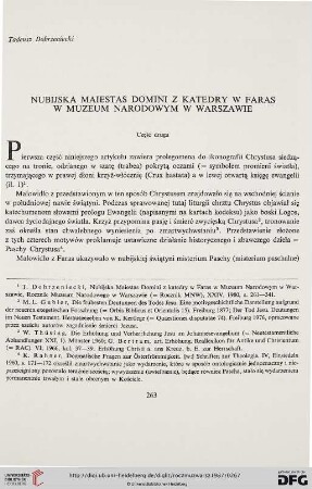 31: Nubijska Maiestas Domini z katedry w Faras w Muzeum Narodowym w Warszawie [2]